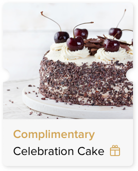 Gourmet Club celebration cake