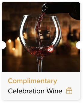 Gourmet Club celebration wine